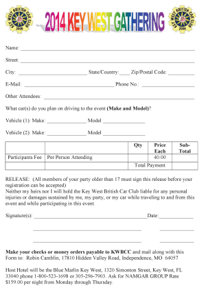 2014 Registration
